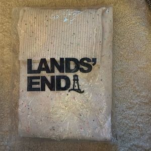 Lands End cashmere turtleneck sweater.